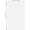 image:imageGolden State Art 50 Pack 8x10 AcidFree Crystal Clear Sleeves Storage Bags  Self Adhesive ResealableClear Plastic SleevesFor 8x10 Art PrintsPicturesPhotos 8 38x10 18 inchesClear