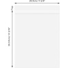 image:imageGolden State Art 50 Pack 8x10 AcidFree Crystal Clear Sleeves Storage Bags  Self Adhesive ResealableClear Plastic SleevesFor 8x10 Art PrintsPicturesPhotos 8 38x10 18 inchesClear