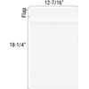 image:imageGolden State Art 6x9 Inch Crystal Sealed Clear Plastic Sleeves100 Pack  Resealable Adhesive Clear Stoarge Bags For Pictures Photos Framing Mat Mattes 618 x 91812716 x 1814