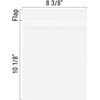 image:imageGolden State Art 6x9 Inch Crystal Sealed Clear Plastic Sleeves100 Pack  Resealable Adhesive Clear Stoarge Bags For Pictures Photos Framing Mat Mattes 618 x 918814 x 1018