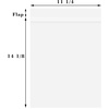 image:imageGolden State Art Pack of 100 AcidFree 8 38x 10 18 inches Crystal Clear Sleeves Storage Bags for 8x10 Photo Framing Mats Mattes11x14
