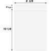 image:imageGolden State Art Pack of 100 AcidFree 8 38x 10 18 inches Crystal Clear Sleeves Storage Bags for 8x10 Photo Framing Mats Mattes8x10