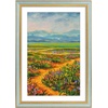 image:imageGolden State Art12x16 Ornate Picture Frame Holds 8x12 PhotoBlack Gold  Includes HD plexiglass frontwhite matbuildin hangers and buttons12x16 Decorative photo frame matted to 8x12Wall mountBlue Gold