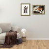 image:imageGolden State Art12x16 Ornate Picture Frame Holds 8x12 PhotoBlack Gold  Includes HD plexiglass frontwhite matbuildin hangers and buttons12x16 Decorative photo frame matted to 8x12Wall mountGreen Gold