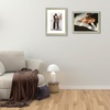 image:imageGolden State Art12x16 Ornate Picture Frame Holds 8x12 PhotoBlack Gold  Includes HD plexiglass frontwhite matbuildin hangers and buttons12x16 Decorative photo frame matted to 8x12Wall mountBlue Gold