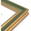 image:imageGolden State Art12x16 Ornate Picture Frame Holds 8x12 PhotoBlack Gold  Includes HD plexiglass frontwhite matbuildin hangers and buttons12x16 Decorative photo frame matted to 8x12Wall mountGreen Gold