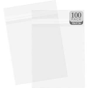 image:imageGolden State Art 6x9 Inch Crystal Sealed Clear Plastic Sleeves100 Pack  Resealable Adhesive Clear Stoarge Bags For Pictures Photos Framing Mat Mattes 618 x 91810716 x 1314