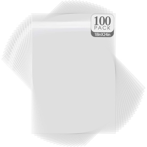 image:imageGolden State Art 6x9 Inch Crystal Sealed Clear Plastic Sleeves100 Pack  Resealable Adhesive Clear Stoarge Bags For Pictures Photos Framing Mat Mattes 618 x 9181838 x 2418
