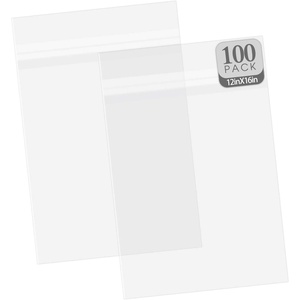 image:imageGolden State Art 6x9 Inch Crystal Sealed Clear Plastic Sleeves100 Pack  Resealable Adhesive Clear Stoarge Bags For Pictures Photos Framing Mat Mattes 618 x 91812 25 x 16 12
