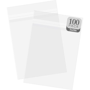 image:imageGolden State Art 6x9 Inch Crystal Sealed Clear Plastic Sleeves100 Pack  Resealable Adhesive Clear Stoarge Bags For Pictures Photos Framing Mat Mattes 618 x 9187 x 9