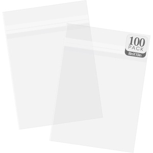image:imageGolden State Art 6x9 Inch Crystal Sealed Clear Plastic Sleeves100 Pack  Resealable Adhesive Clear Stoarge Bags For Pictures Photos Framing Mat Mattes 618 x 918814 x 1018
