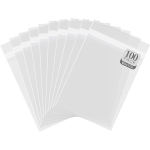 image:imageGolden State Art Pack of 100 AcidFree 8 38x 10 18 inches Crystal Clear Sleeves Storage Bags for 8x10 Photo Framing Mats Mattes8x11