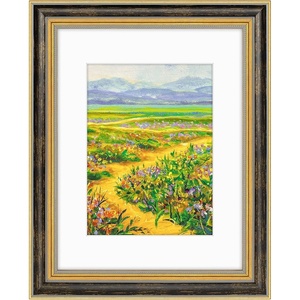 image:imageGolden State Art12x16 Ornate Picture Frame Holds 8x12 PhotoBlack Gold  Includes HD plexiglass frontwhite matbuildin hangers and buttons12x16 Decorative photo frame matted to 8x12Wall mountBlack Gold