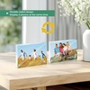 image:image5 Pack 4x6 Clear Acrylic Picture Frame Acrylic Front Tabletop Display  Tabletop Display Photo Art or Print Display Acrylic Picture Frame4x6