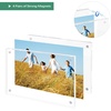 image:image5 Pack 4x6 Clear Acrylic Picture Frame Acrylic Front Tabletop Display  Tabletop Display Photo Art or Print Display Acrylic Picture Frame5x7