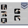 image:image8x8 inches Clear Plastic Sleeves for PhotosResealable Adhesive100 Pack  Clear Bags for Pictures Art Prints Framing Mats Mattes Bag Size 8 14 x 8 14 Inches for 8x8 Mats11x17