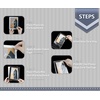 image:image8x8 inches Clear Plastic Sleeves for PhotosResealable Adhesive100 Pack  Clear Bags for Pictures Art Prints Framing Mats Mattes Bag Size 8 14 x 8 14 Inches for 8x8 Mats16x20
