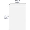image:image8x8 inches Clear Plastic Sleeves for PhotosResealable Adhesive100 Pack  Clear Bags for Pictures Art Prints Framing Mats Mattes Bag Size 8 14 x 8 14 Inches for 8x8 Mats11x17