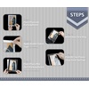 image:image8x8 inches Clear Plastic Sleeves for PhotosResealable Adhesive100 Pack  Clear Bags for Pictures Art Prints Framing Mats Mattes Bag Size 8 14 x 8 14 Inches for 8x8 Mats6x8