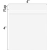 image:image8x8 inches Clear Plastic Sleeves for PhotosResealable Adhesive100 Pack  Clear Bags for Pictures Art Prints Framing Mats Mattes Bag Size 8 14 x 8 14 Inches for 8x8 Mats4x4
