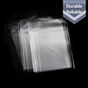 image:image8x8 inches Clear Plastic Sleeves for PhotosResealable Adhesive100 Pack  Clear Bags for Pictures Art Prints Framing Mats Mattes Bag Size 8 14 x 8 14 Inches for 8x8 Mats5x7
