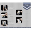 image:image8x8 inches Clear Plastic Sleeves for PhotosResealable Adhesive100 Pack  Clear Bags for Pictures Art Prints Framing Mats Mattes Bag Size 8 14 x 8 14 Inches for 8x8 Mats85x11