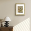 image:imageGolden State Art 11x14 Boho Frame White Mat for 8x10 Picture Antique Gold  Real Glass Fits 8x10 Photo Art Poster or Print Display Finish 125 Inch Frame Border Wall Mount DisplayAntique Gold With Cream
