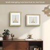image:imageGolden State Art 11x14 Boho Frame White Mat for 8x10 Picture Antique Gold  Real Glass Fits 8x10 Photo Art Poster or Print Display Finish 125 Inch Frame Border Wall Mount DisplayAntique Gold With Cream