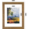 image:imageGolden State Art 11x14 Boho Frame White Mat for 8x10 Picture Antique Gold  Real Glass Fits 8x10 Photo Art Poster or Print Display Finish 125 Inch Frame Border Wall Mount DisplayBronze