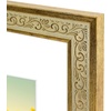 image:imageGolden State Art 11x14 Boho Frame White Mat for 8x10 Picture Antique Gold  Real Glass Fits 8x10 Photo Art Poster or Print Display Finish 125 Inch Frame Border Wall Mount DisplayAntique Gold With Cream