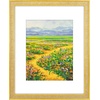 image:imageGolden State Art 12x16 Picture Frame White Mat for 8x12 Distressed Gold  Acrylic Front Fits 8x12 or 12x16 Without Mat Photo Art Poster or Print Display Ornate Vintage Finish Picture FrameDistressed Gold