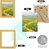 image:imageGolden State Art 12x16 Picture Frame White Mat for 8x12 Distressed Gold  Acrylic Front Fits 8x12 or 12x16 Without Mat Photo Art Poster or Print Display Ornate Vintage Finish Picture FrameDistressed Gold