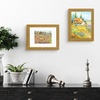 image:imageGolden State Art 12x16 Picture Frame White Mat for 8x12 Distressed Gold  Acrylic Front Fits 8x12 or 12x16 Without Mat Photo Art Poster or Print Display Ornate Vintage Finish Picture FrameAntique Gold