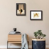image:imageGolden State Art 13x19 Black amp Silver Photo Frame Mat for 11x17 Real Glass  Removable White Mat Fits 11x17 Picture Art Poster or Print Display Black with Silver amp Burgundy 15 Inch Frame BorderBlack  Silver  Burgundy