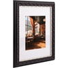 image:imageGolden State Art 13x19 Black amp Silver Photo Frame Mat for 11x17 Real Glass  Removable White Mat Fits 11x17 Picture Art Poster or Print Display Black with Silver amp Burgundy 15 Inch Frame BorderBlack  Silver  Burgundy