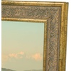 image:imageGolden State Art 13x19 Black amp Silver Photo Frame Mat for 11x17 Real Glass  Removable White Mat Fits 11x17 Picture Art Poster or Print Display Black with Silver amp Burgundy 15 Inch Frame BorderDistressed Gold