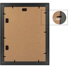 image:imageGolden State Art 13x19 Black amp Silver Photo Frame Mat for 11x17 Real Glass  Removable White Mat Fits 11x17 Picture Art Poster or Print Display Black with Silver amp Burgundy 15 Inch Frame BorderBeige Silver White