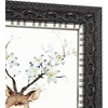 image:imageGolden State Art 13x19 Black amp Silver Photo Frame Mat for 11x17 Real Glass  Removable White Mat Fits 11x17 Picture Art Poster or Print Display Black with Silver amp Burgundy 15 Inch Frame BorderBlack  Silver  Burgundy
