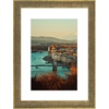image:imageGolden State Art 13x19 Black amp Silver Photo Frame Mat for 11x17 Real Glass  Removable White Mat Fits 11x17 Picture Art Poster or Print Display Black with Silver amp Burgundy 15 Inch Frame BorderDistressed Gold