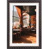image:imageGolden State Art 13x19 Black amp Silver Photo Frame Mat for 11x17 Real Glass  Removable White Mat Fits 11x17 Picture Art Poster or Print Display Black with Silver amp Burgundy 15 Inch Frame BorderBlack  Silver  Burgundy