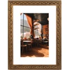 image:imageGolden State Art 13x19 Black amp Silver Photo Frame Mat for 11x17 Real Glass  Removable White Mat Fits 11x17 Picture Art Poster or Print Display Black with Silver amp Burgundy 15 Inch Frame BorderBronze