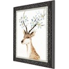 image:imageGolden State Art 13x19 Black amp Silver Photo Frame Mat for 11x17 Real Glass  Removable White Mat Fits 11x17 Picture Art Poster or Print Display Black with Silver amp Burgundy 15 Inch Frame BorderBlack  Silver  Burgundy