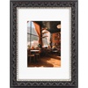 image:imageGolden State Art 13x19 Black amp Silver Photo Frame Mat for 11x17 Real Glass  Removable White Mat Fits 11x17 Picture Art Poster or Print Display Black with Silver amp Burgundy 15 Inch Frame BorderBlack  Silver  Burgundy
