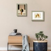 image:imageGolden State Art 13x19 Black amp Silver Photo Frame Mat for 11x17 Real Glass  Removable White Mat Fits 11x17 Picture Art Poster or Print Display Black with Silver amp Burgundy 15 Inch Frame BorderBeige Silver White