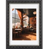 image:imageGolden State Art 13x19 Black amp Silver Photo Frame Mat for 11x17 Real Glass  Removable White Mat Fits 11x17 Picture Art Poster or Print Display Black with Silver amp Burgundy 15 Inch Frame BorderBlack  Silver  Burgundy