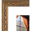 image:imageGolden State Art 13x19 Black amp Silver Photo Frame Mat for 11x17 Real Glass  Removable White Mat Fits 11x17 Picture Art Poster or Print Display Black with Silver amp Burgundy 15 Inch Frame BorderBronze