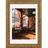 image:imageGolden State Art 13x19 Black amp Silver Photo Frame Mat for 11x17 Real Glass  Removable White Mat Fits 11x17 Picture Art Poster or Print Display Black with Silver amp Burgundy 15 Inch Frame BorderBronze