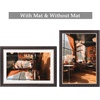 image:imageGolden State Art 13x19 Black amp Silver Photo Frame Mat for 11x17 Real Glass  Removable White Mat Fits 11x17 Picture Art Poster or Print Display Black with Silver amp Burgundy 15 Inch Frame BorderBlack  Silver  Burgundy