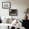 image:imageGolden State Art 13x19 Dark Gold Brown Photo Frame Mat for 11x17 Real Glass  White Color Mat Fits 11x17 Picture Art Poster or Print Display 125 Inch Frame Border Vintage Antique Style Wall HangSilverbeige With Blackdark Brown Inner Panel