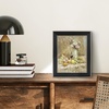 image:imageGolden State Art 13x19 Dark Gold Brown Photo Frame Mat for 11x17 Real Glass  White Color Mat Fits 11x17 Picture Art Poster or Print Display 125 Inch Frame Border Vintage Antique Style Wall HangSilverbeige With Blackdark Brown Inner Panel
